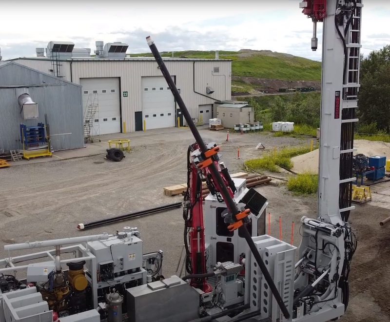 An overhead picture of The WS6000 onsite
