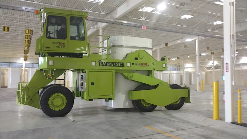 A side view image of the Lift King. MEDATech's hydraulic system design services were leveraged for the analysis in this project