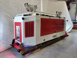 A picture of a Torex ALTDRive with its panel closed. Designed by MEDATech a mechanical engineering company