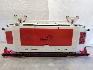 A picture of a Torex ALTDRive from the front with its panel closed. Designed by MEDATech a mechanical engineering company
