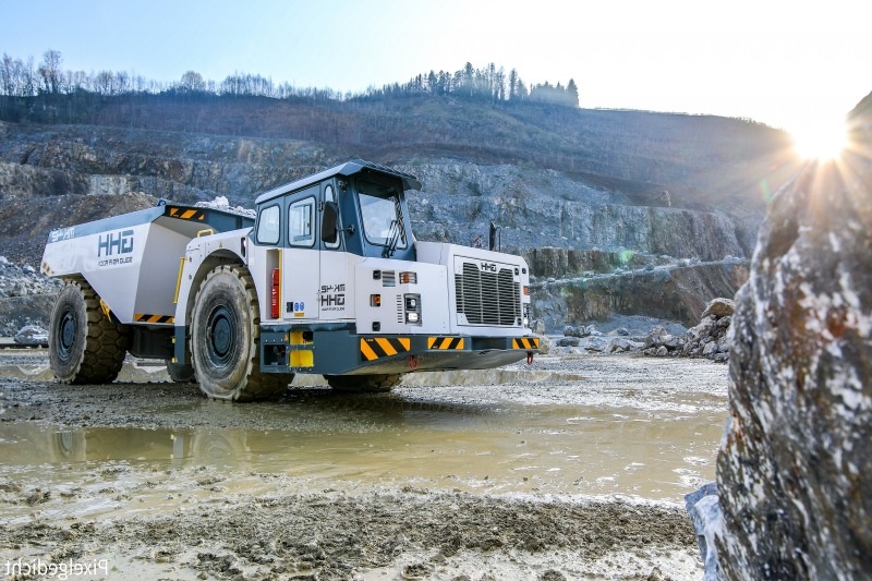 Large electric mining truck vehicle as an example of equipment that can be electrified by MEDATech